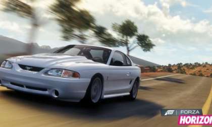 The 1995 Ford Mustang Cobra R in Forza Horizon