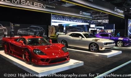 The SMS display at the 2010 NAIAS