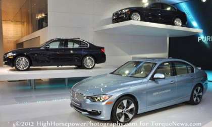 A trio of BMW 3 Series sedans