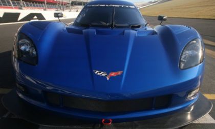 The front end of the 2012 Chevrolet Corvette Daytona Prototype