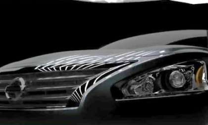 A still from the second 2013 Nissan Altima teaser video