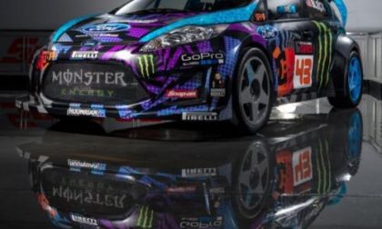 Ken Block's Gym3 2013 Ford Fiesta from the front