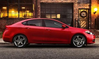 A side profile of the new 2013 Dodge Dart R/T