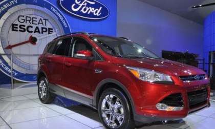 The 2013 Ford Escape at the NAIAS