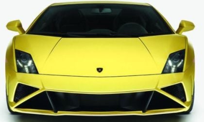 The new front end of the 2013 Lamborghini Gallardo LP560-4