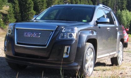 The 2013 GMC Terrain Denali shows its offroad stuff. Photo © 2012 by Don Bain