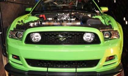 The 2013 Ford Mustang GT in Gotta Have It Green