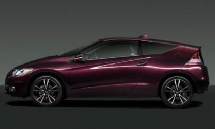 The side profile of the 2013 Honda CR-Z