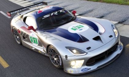 The #91 2013 SRT Viper GTS-R