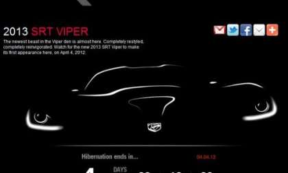 The SRT Viper Reveal page