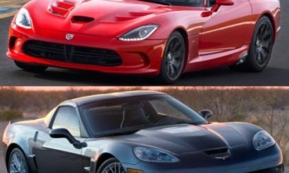 The 2013 Corvette ZR1 and the 2013 SRT Viper