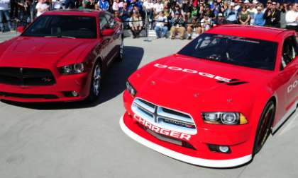 2013 Dodge Charger Sprint Cup with the 2013 Dodge Charger R/T road car