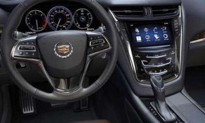 The dash of the 2014 Cadillac CTS
