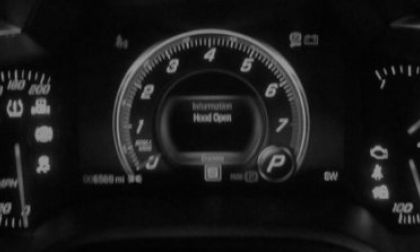 The gauges of the 2014 Chevrolet Corvette