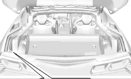 The rear end of the 2014 Chevrolet Corvette