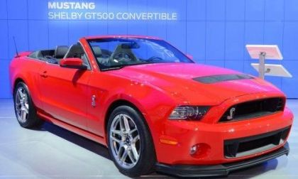 The 2014 Ford Shelby GT500 Convertible
