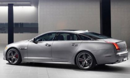 The side profile of the 2014 Jaguar XJR