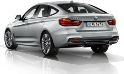 The rear corner of the 2014 BMW 3 Series Gran Turismo