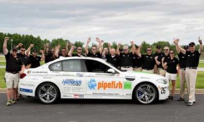 The BMW M5 drift record team