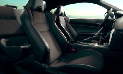 The seats of the 2013 Subaru BRZ