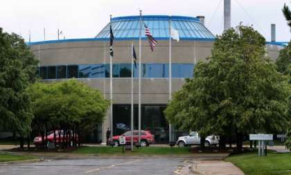 The front of the Jefferson North Assembly Plant
