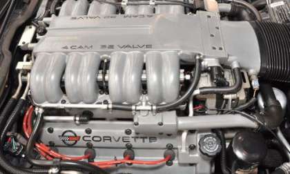 The LT5 engine in the C4 Corvette ZR1