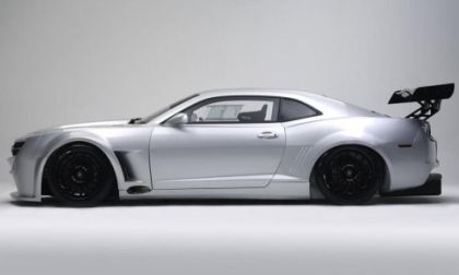 A side profile of the Chevrolet Camaro GT