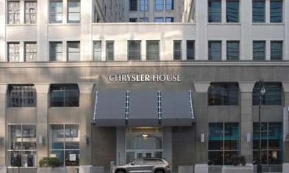 The new Chrysler House in downtown Detroit