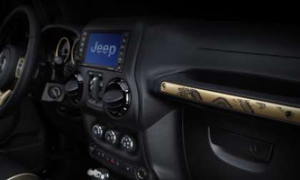 The interior of the Jeep Wrangler Design Concept coming to Beijing