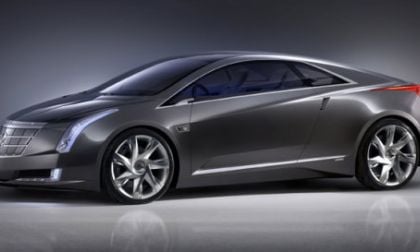 A side profile of the 2009 Cadillac Converj