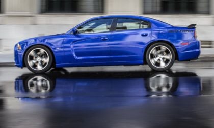 The side profile of the 2013 Dodge Charger Daytona 