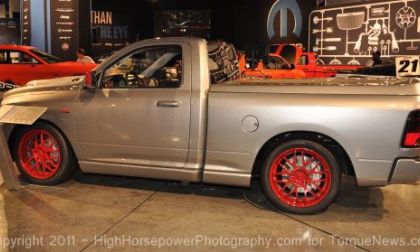 A side profile of the Ram 392 Quick Silver