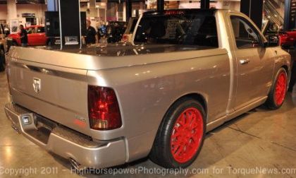 A back end of the Ram 392 Quick Silver