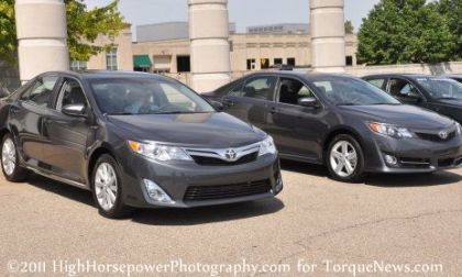 Two 2012 Toyota Camry Sedans