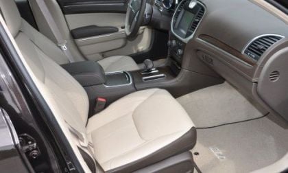 The interior of the 2012 Chrysler 300 Limited Luxury Series