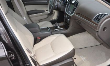 The interior of the 2012 Chrysler 300 Limited Luxury Series