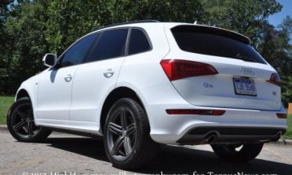 The 2012 Audi Q5 3.2 Prestige rear end