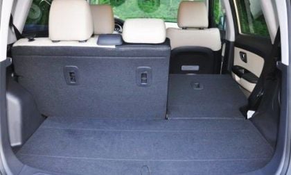 The cargo area of the 2012 Kia Soul!