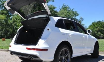 The 2012 Audi Q5 3.2 Prestige rear end