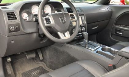 The dash of the 2011 Dodge Challenger V6 Rallye