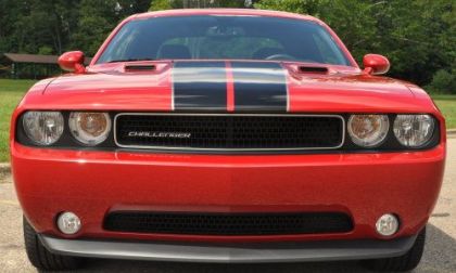 The front of the 2011 Dodge Challenger V6 Rallye