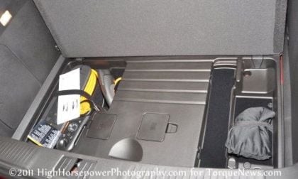 Trunk of 2011 Chevrolet Volt