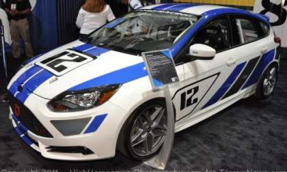 The Ford Focus ST-R at the 2011 SEMA Show