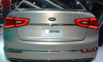 The back end of the new Kia Cadenza