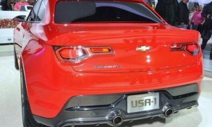 The rear end of the 2012 Chevrolet Code 130R Concept