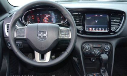 The dash area of the 2013 Dodge Dart Limited