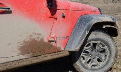 The front fender of the 2013 Jeep Wrangler Unlimited Moab Edition