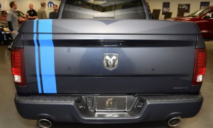 The rear end of the Mopar Urban Ram