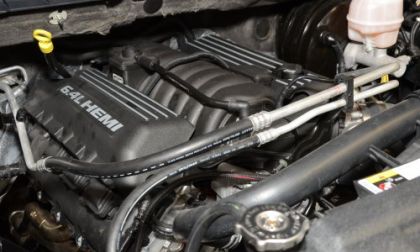 The 6.4L Hemi V8 of the Mopar Urban Ram