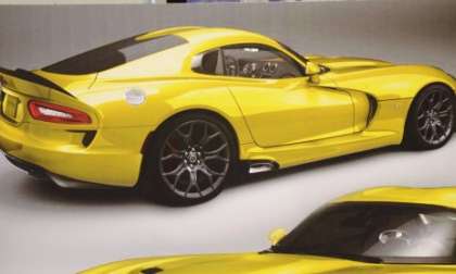 The Moparized 2013 SRT Viper from the rear